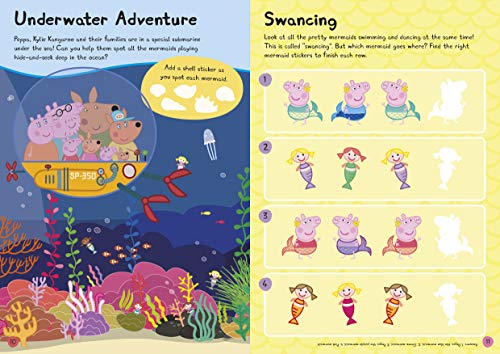 Peppa Pig Mermaids Unicorns And Dragons Sticker Activity Book Pricepulse