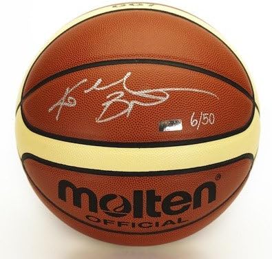 kobe bryant signed basketball panini