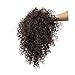 SWACC 12-Inch Short Big Bouffant Curly Wigs for Women Synthetic Heat Resistant Fiber Hair Pieces with Wig Cap (Dark Brown-4#)