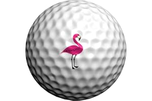 Golfdotz - USGA Rule Conforming Golf Ball Markers, Golf Ball Stickers for Marking Balls, No More Smearing from Stamps, Gifts for Golfers, Dads, and Retirees, (Tropical Collection; 18-32 Count)