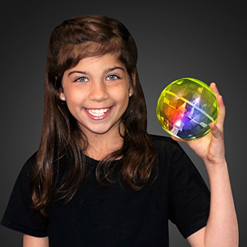 4" Big Bounce Ball with Flashing LEDs (Set of 6)