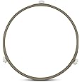 SDTC Tech 7" Microwave Turntable Ring, Microwave Oven Tray Swivel Roller Support Ring, Oven Glass Plate Rotating Tray Support, Roller Height 1.4 cm (Including Roller Total Diameter of 7.48")