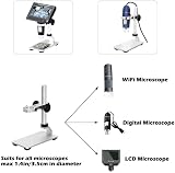Ninyoon Universal Microscope Stand Pro Aluminum Alloy Holder 32-34mm view 4