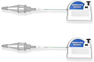 WhSunVo 2Pcs Carbon Steel Retractable Plumb Bob, Easy to Use Efficient Auto Stretch Line Bob for Construction Industry Assign