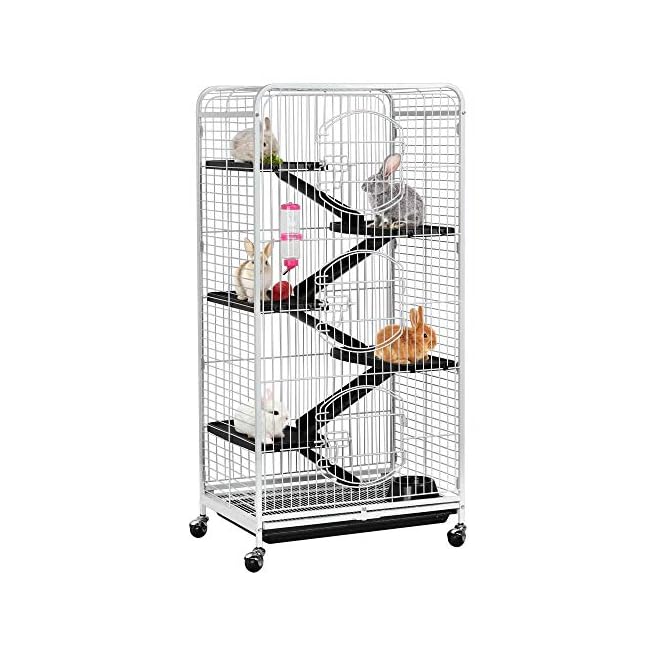 yaheetech level indoor rabbit cage
