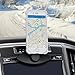 Car Phone Holder, F-color CD Slot Car Mount Phone Holder Magnetic Car Cradle for Smartphones iPhone X 8 7 6S Plus, Samsung Galaxy S8, Google Pixel, HTC, LG, GPS Devices, Strong Magnet, Stable, Black