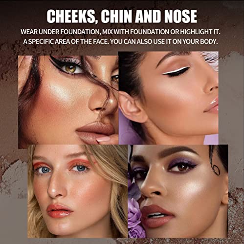 Mehron Célèbre Pro-HD Pressed Powder – Contour & Highlight Palette | 12 Farben, ölfrei