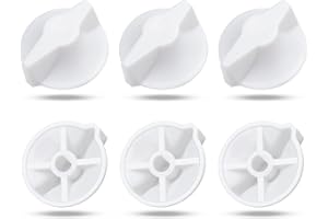 APOPIP 146MT574 Replacement Knobs for Timer Switch, Fit with FD Series Spring Wound Timers 6 Pack