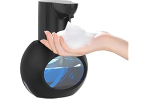 Automatic Foaming Soap Dispenser, Touchless Automatic Soap Dispenser with 4-Level Adjustable Foam, USB Rechargeable, 15oz/420
