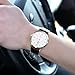 Navion Mens Unique Roman Numeral Fashion Design Quartz Analog Leather Strap Wholesales Watch 6 Pack Mix Color