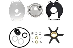 Marinepro Upper Water Pump Repair Kit 99157T2 for Mercury Mariner 2 Stroke 15-25 HP 4 Stroke 9.9-15 HP 46-99157T2
