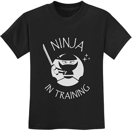 Kids T-Shirt Ninja In Training T-Shirt Black