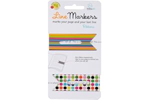 GIFTS FOR READERS & WRITERS Linemarker Page Marker | Book Holder | Magnetic Bookmarks Set of 2 | Magnet Page Holder Clip for Reading | Book Marker | Gift Idea for Readers, Book Lovers
