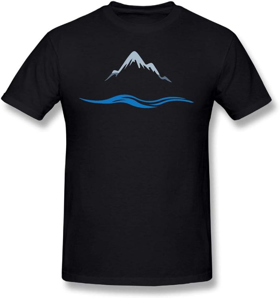 Men's Columbia River Gorge Hood River Short Sleeve T-Shirt Black
