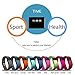 iTontek® TW64 Bluetooth V4.0 Smart Watch Sport Bracelet Wristband Gym Running Pedometer Fitness Activity Tracker Reminder for IOS 6.1+version, Android 4.3+version - Black