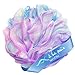 Loofah Bath Sponge 50g Set of 6 Pastel Colors by À La Paix - Soft Exfoliating Shower Lufa for Silky Skin - Long-Handled Mesh Body Poufs- Luffas for Men & Women - Soft Texture - Full Cleanse & Lather