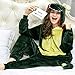 iSZEYU Adult Pajama Dinosaur Christmas Costumes Onesies For Women Men Teens Girl