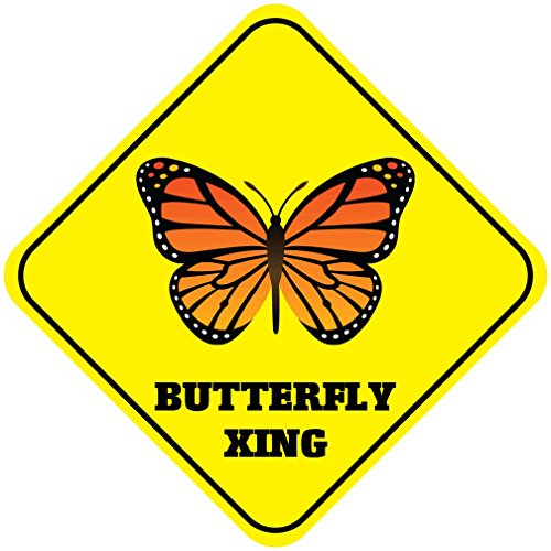 Butterfly Crossing Signs Kritters in the Mailbox Butterfly Xing Signs