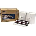 DNP 4x6" Dye Sub Media for DS620A Printer, 400 Prints Per Roll, 2 Piece