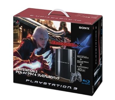 Amazon Com Playstation 3 40gb デビル メイ クライ 4 プレミアムbdパック クリアブラック メーカー生産終了 Video Games