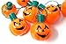 JOYIN 3 Pack Halloween Pumpkin Jack O Lantern Necklace LED Lightup Halloween Party Favors (3 Pieces Pack)