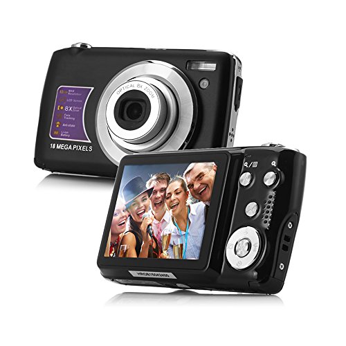 PowerDoF CDOE3 15MP HD Anti-shake Digital Video Camera -Black
