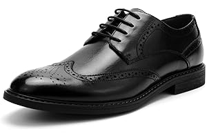 Temeshu Men's Dress Shoes Casual Oxford Shoes Business Formal Shoes