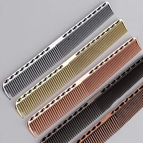 Hypox 2019 New Hot Men Women Aluminum Metal Cutting Comb Bone