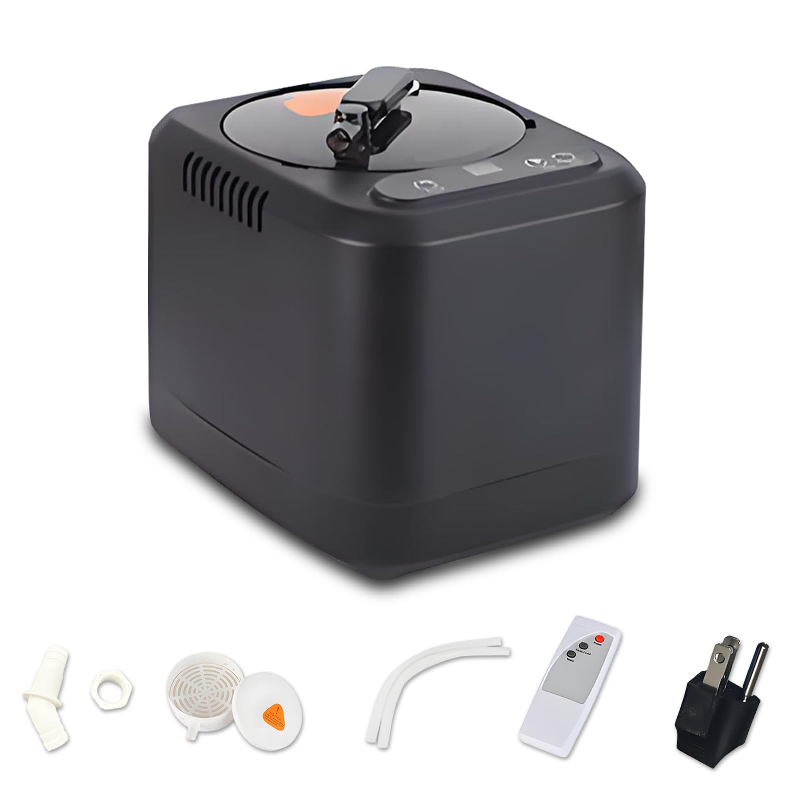 Photo 1 of BOOLONKODA 3 L Large Capacity Portable Sauna Steamer, Sauna Steamer Machine,1200 w Steam Generator, Home Sauna Steamer Pot with Remote Control, 9 Temperature Levels, Home Spa Sauna Accessories