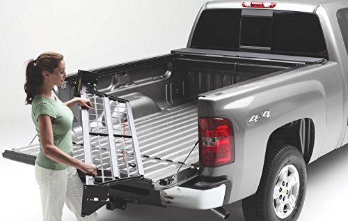 Roll-N-Lock CM445 Cargo Manager Rolling Truck Bed Divider for 2002-2008 Dodge Ram 1500; 2003-2009 Ram 2500/3500 | Fits 6.4' Bed