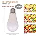 12V LED Bulb E26 7W 700Lm Low Voltage Lights AC11-18V/DC 12-24V E27 A19 lamp - 60 Watt Halogen Bulb Equivalent- 12 Volt Battery Power System Interior Off Grid Solar Lighting- 6 Pack (3000K Warm White)