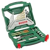 Bosch 2607019327 Titanium Drill Bit Set"X-Line Set" 50 Pcs
