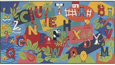 Custom Printed Rugs Children's Play Alpha Kids Rug