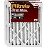 Filtrete 14x20x1, AC Furnace Air Filter, MPR 1000, Micro Allergen Defense, 2-Pack