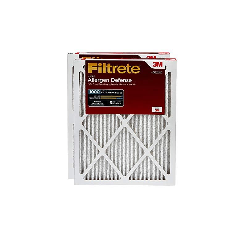Filtrete 16x25x1, AC Furnace Air Filter, MPR 1000, Micro Allergen