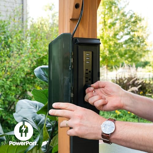 Backyard Discovery Granada Grill Gazebo Review: Hardtop BBQ Pavilion with PowerPort image 22