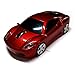 Wireless Car Mouse, TDRTECH 2.4GHz Optical Gaming Mouse Cool Sport Car Wireless Mouse, DPI 1600, 3D - Red