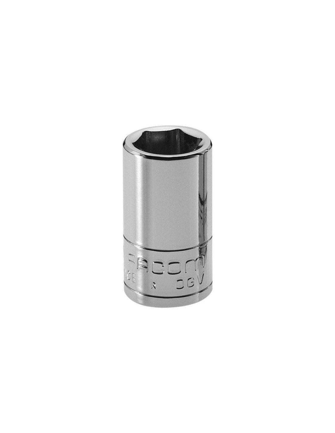 Facom J.8 OGV 12 Point Bi-Hex Socket, 3/8" Square Drive, 8mm