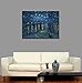Wieco Art Starry Night Over the Rhone Canvas Prints Wall Art by Van Gogh Famous Oil Paintings Reproduction Extra Large Modern Gallery Wrapped Giclee Artwork Seascape Pictures for Bedroom Home Decor
