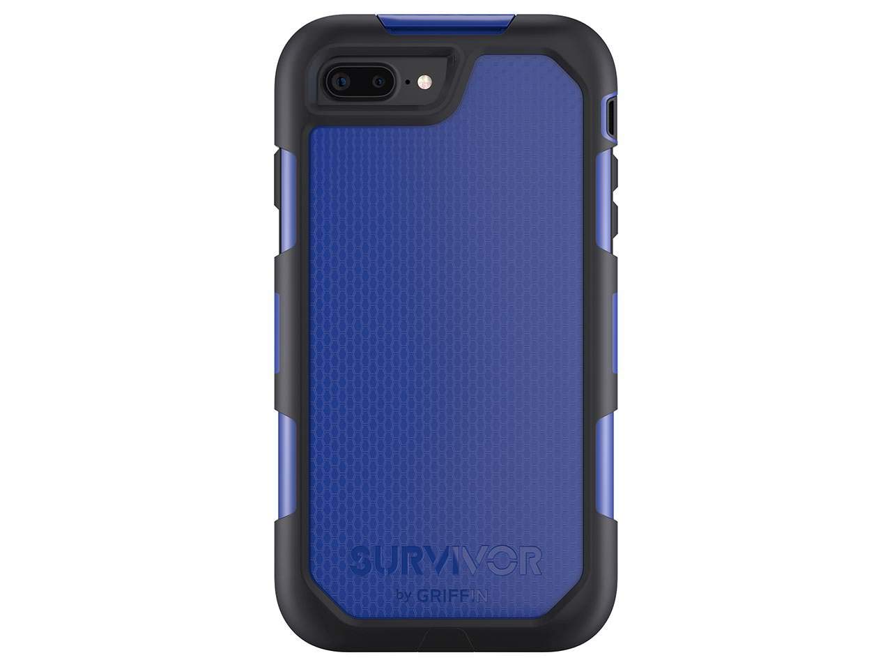 Griffin Summit Case for iPhone 7 Plus - Black/Blue, GB42826