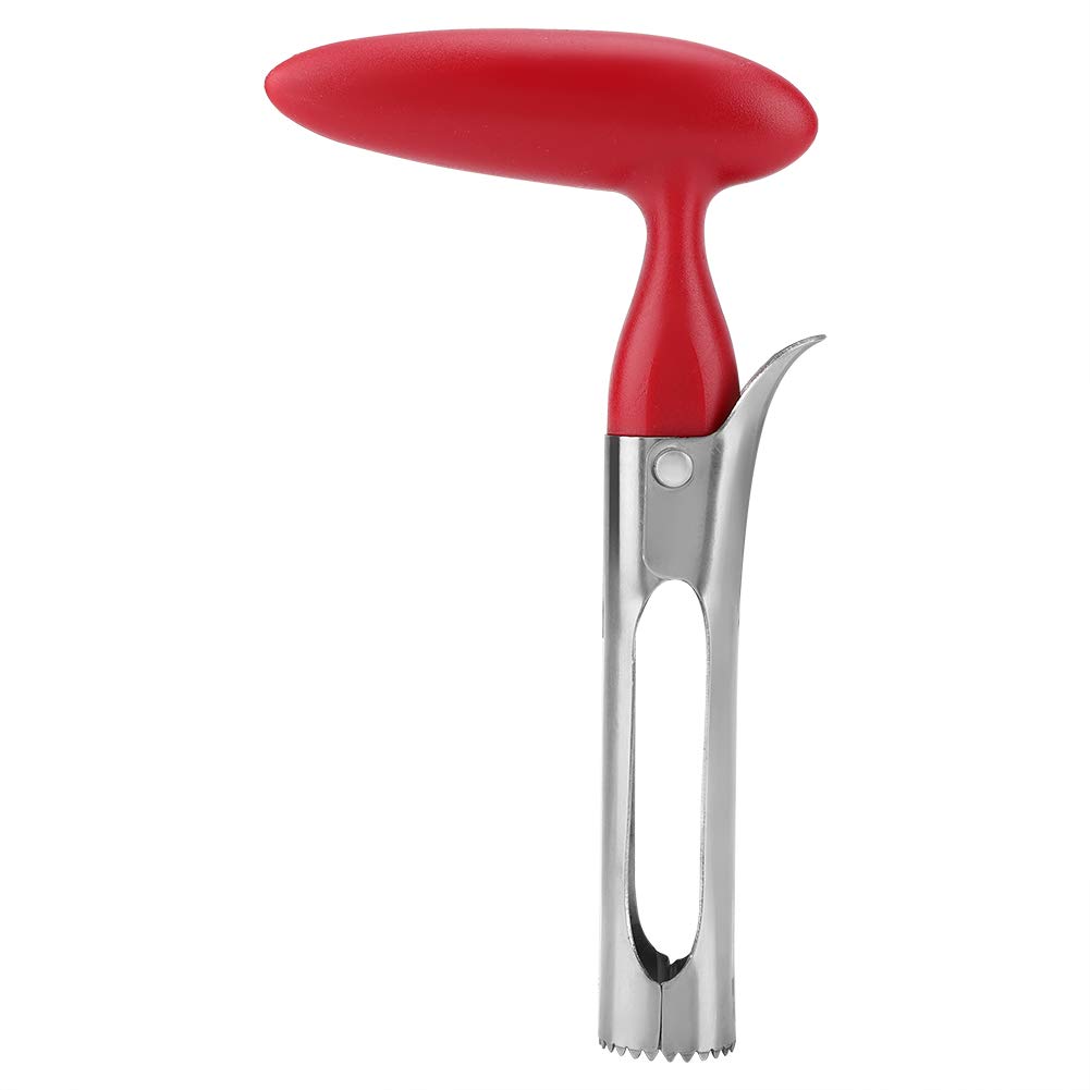 Pineapple Corer, Stainless Steel Cutter and Slicer Tool Pear Corer Tool Stainless Steel Corer Fruit Seed RemoverSharp Fruit Corer
