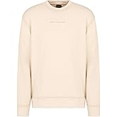 Armani Exchange mens Modal Cotton Debossed Logo Pullover Crewneck Sweatshirt