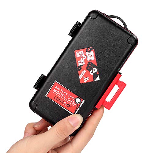 Professional Memory Card Case Water-Resistant Anti-Shock SD XQD CF Compact Flash Camera Battery AA | Media Storage Holder Organizer Photography Accessories