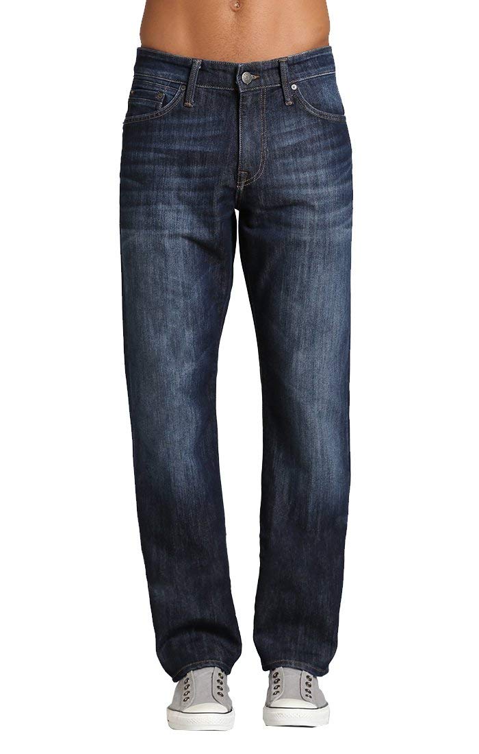 Mavi Men's Matt Classic Relaxed Straight-Leg Jeans - Mid-Rise, Comfort Stretch Denim - View #4