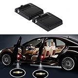 Wireless Car Door Lights, Universal Wireless Car Door Shadow Light Welcome Light Laser Emblem Logo Lamps Kit by FLYEEGO (2pcs CHEVY)