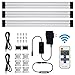Remote Control Under Cabinet Lighting, Dimmable Warm White Closet Light 12W 900LM LED Under Counter Lights Bar, 24W Fluorescent Tube Equivalent for the closet, cabinets, bookcase
