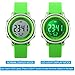 Kid Watch Multi Function 50M Waterproof Sport LED Alarm Stopwatch Digital Child Wristwatch for Boy Girl Green