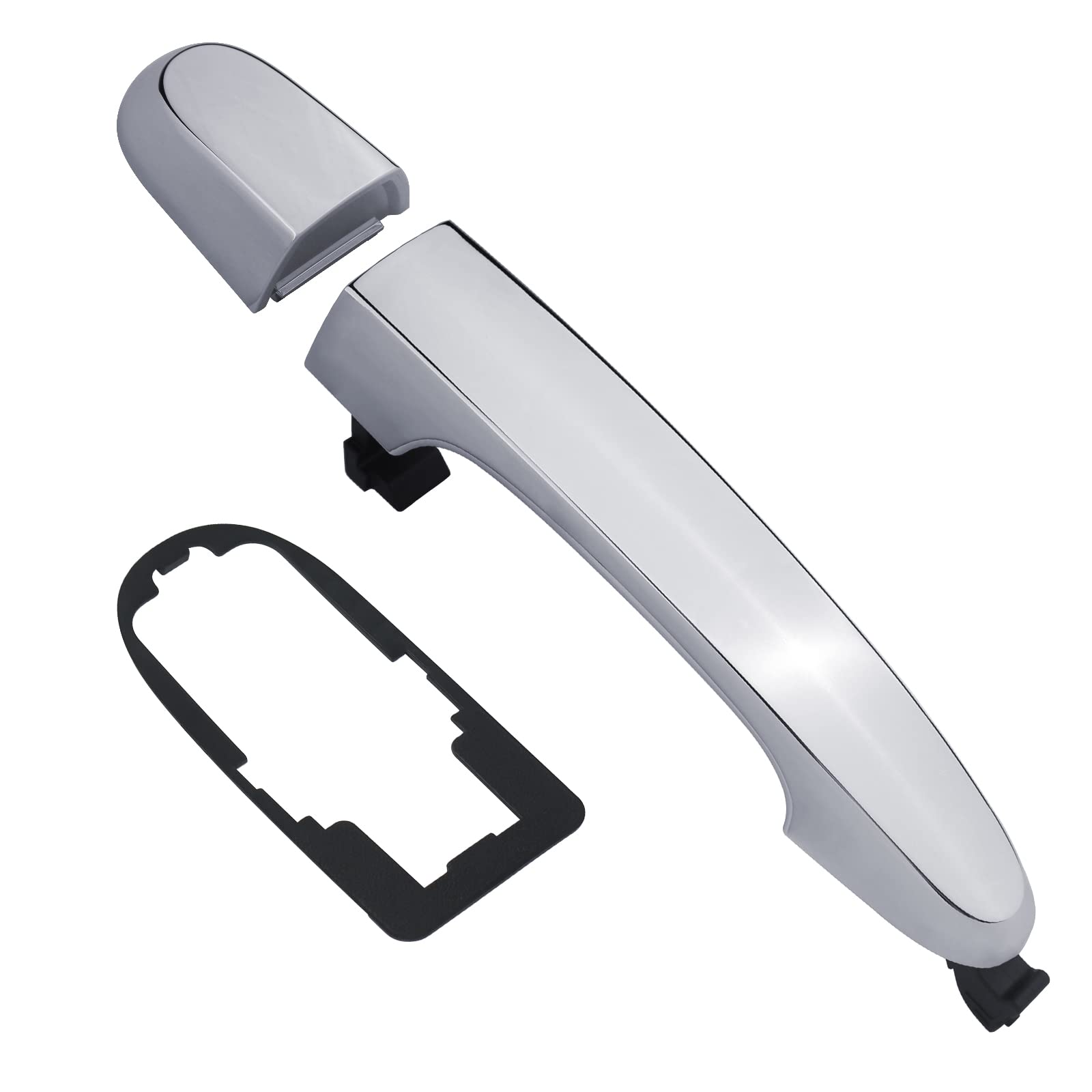 Photo 1 of APPERFiT Exterior Door Handle Chrome w/Gasket Pad Compatible with Kia Sorento 2011 2012 2013 2014 2015 Front Door Right Passenger Side Panel Replaces 826512P010 826522P030 826542P000