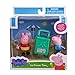 Zoofy International Peppa Pig - Peppa & George Ice Cream Time Play Set