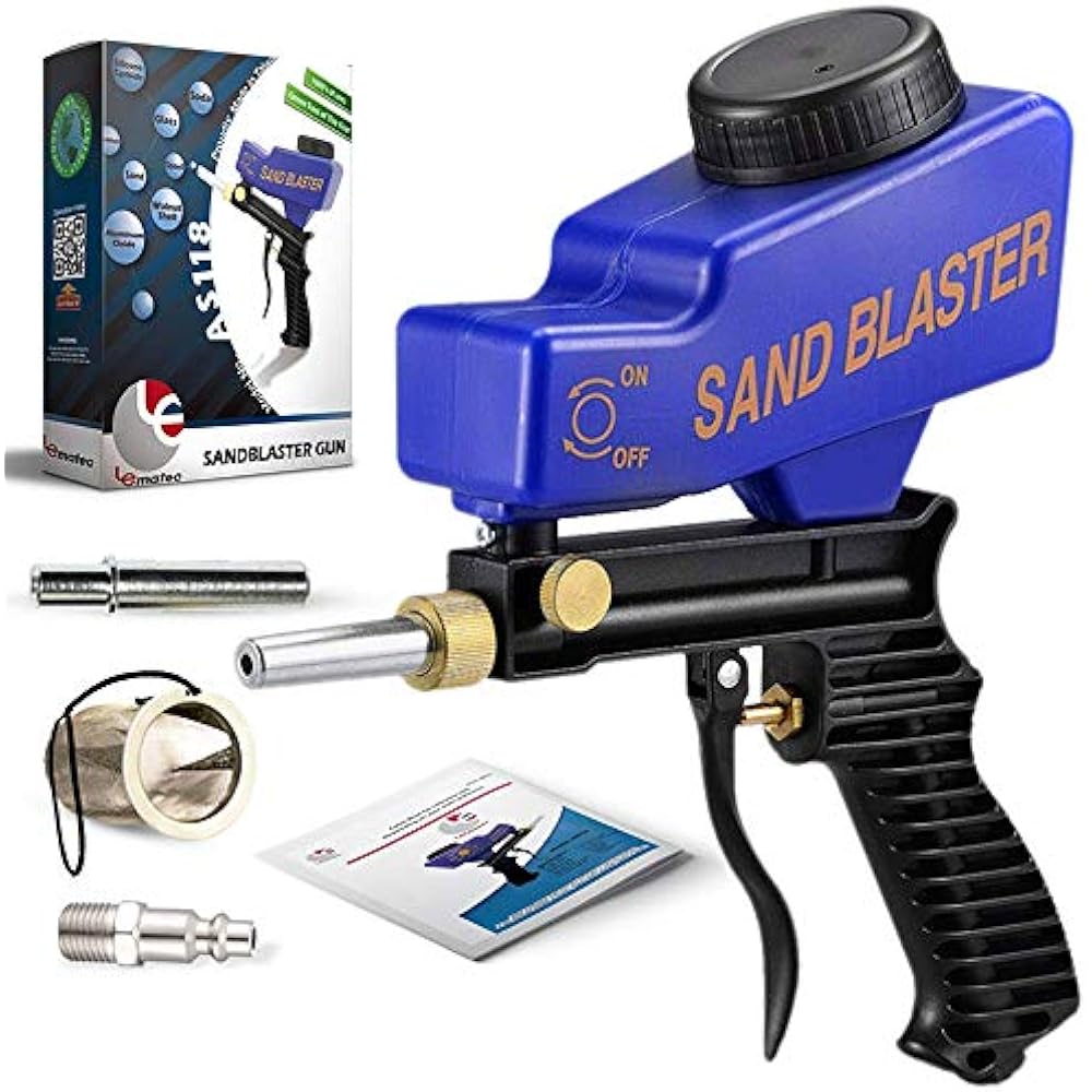 Sandblaster Blaster Kit, Soda Blaster, Professional Blasters, Media Gun